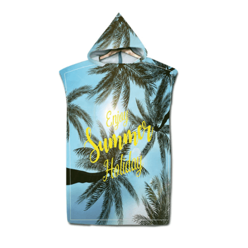 Strand Handdoek Poncho Volwassenen