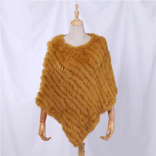 Gestreepte Bont Dames Poncho
