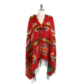 Fijne Dames Poncho met Capuchon