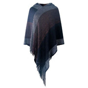 Dames Poncho met Capuchon