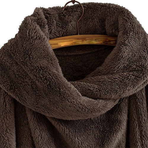 Zachte Plaid Heren Poncho