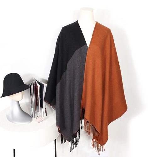Fijne Kasjmier Zomer Poncho