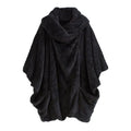 Zachte Plaid Heren Poncho