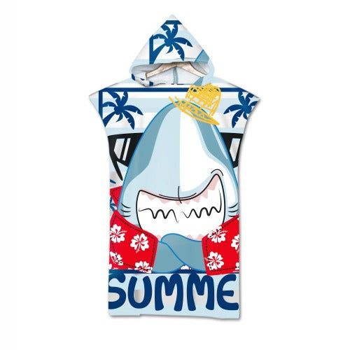 Surf Cape met Haaienmotief