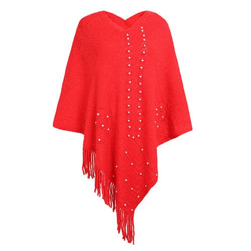 Etnische Dames Poncho