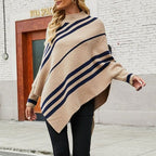 Trui Poncho met Lange Mouwen
