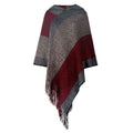 Dames Poncho met Capuchon
