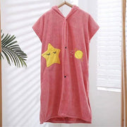 Badjas Poncho Microvezel