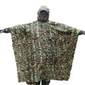 Professionele Ghillie Camouflage Poncho - Jacht & Airsoft