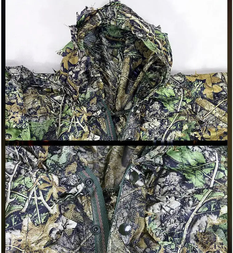 Professionele Ghillie Camouflage Poncho - Jacht & Airsoft