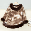 Trui Poncho Bont Gemarmerd Winterse Zachtheid
