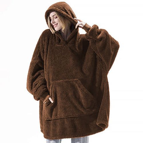 Warme Plaid Poncho