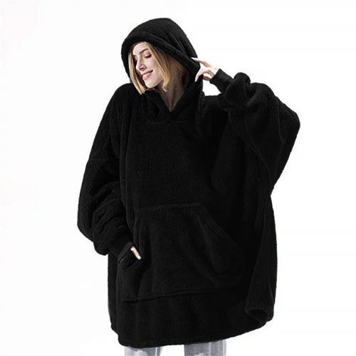 Warme Plaid Poncho