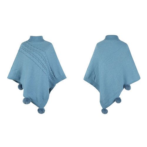 Lange Dames Poncho