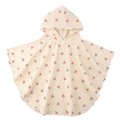 Katoenen Badcape Baby