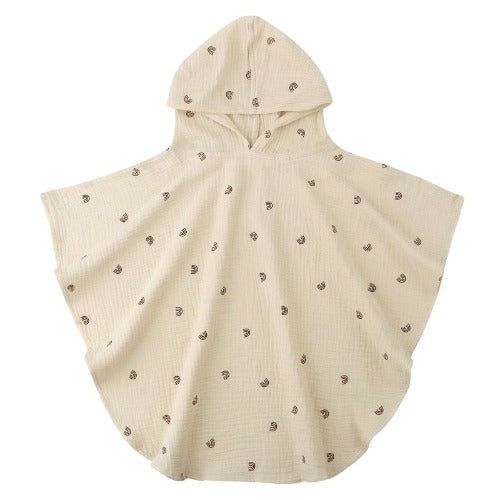 Katoenen Badcape Baby