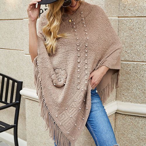 Etnische Dames Poncho