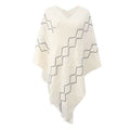 Warme Dames Poncho