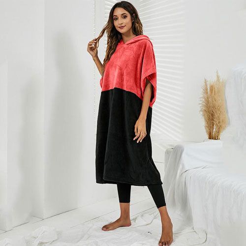 Handdoek Poncho Bad