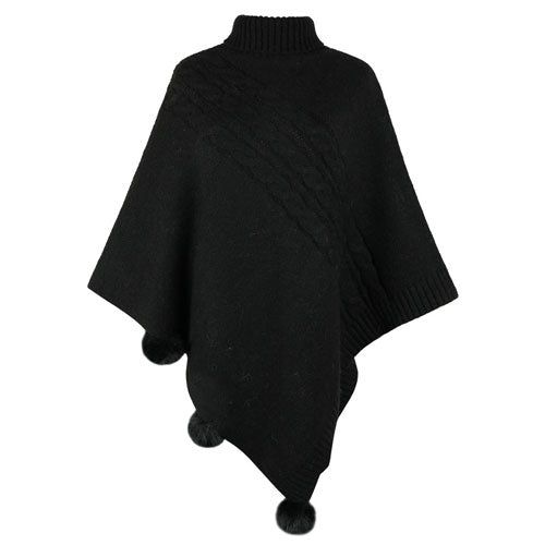 Lange Dames Poncho