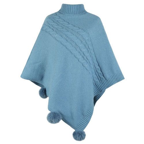 Lange Dames Poncho