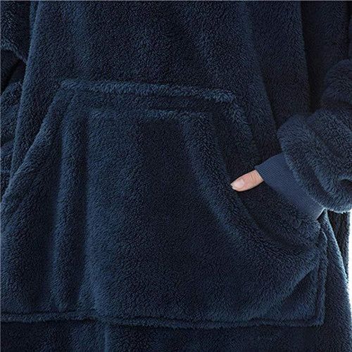 Warme Plaid Poncho