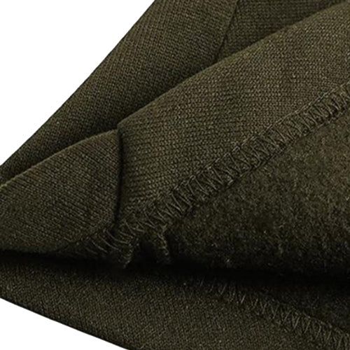Heren Poncho met Lange Mouwen