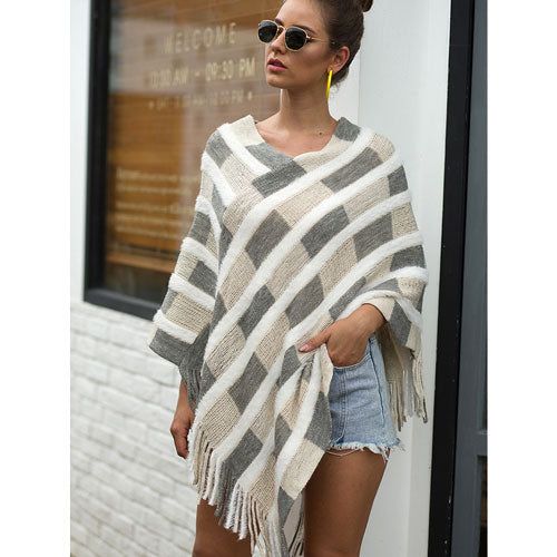 Warme Winter Poncho