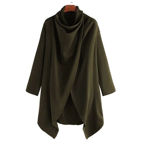 Heren Poncho met Lange Mouwen