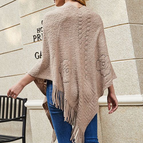 Etnische Dames Poncho