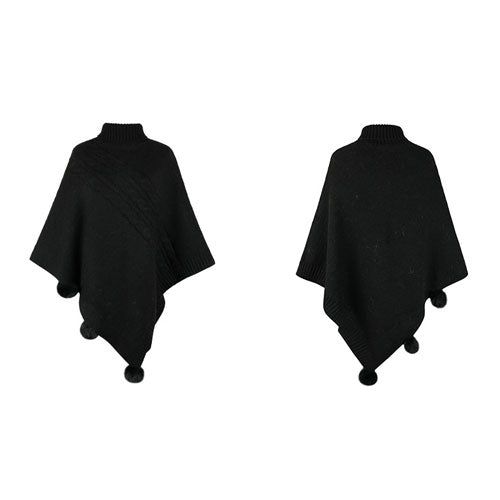 Lange Dames Poncho