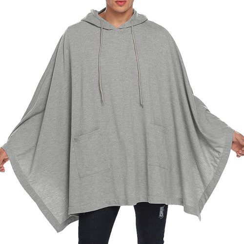 Polyester Poncho met Capuchon