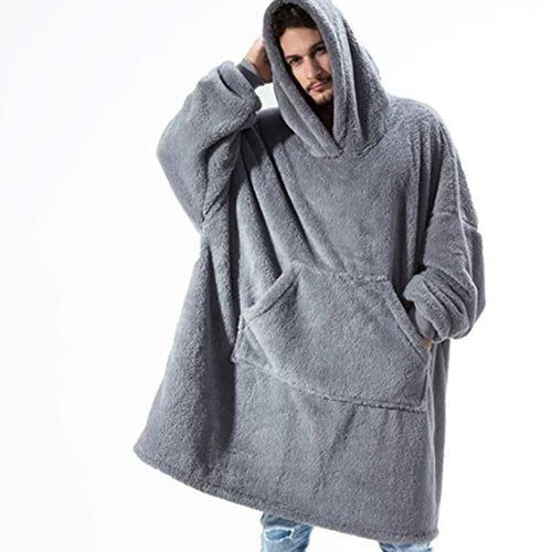 Warme Plaid Poncho