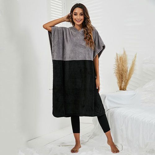 Handdoek Poncho Bad