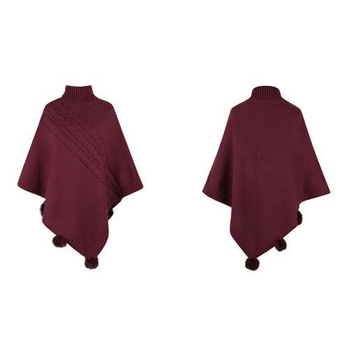 Lange Dames Poncho