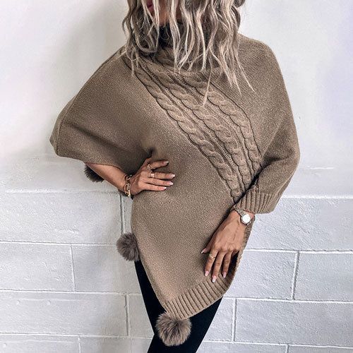 Lange Dames Poncho