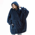 Warme Plaid Poncho