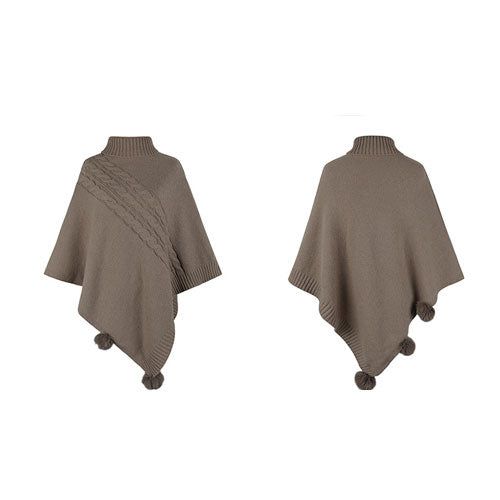 Lange Dames Poncho