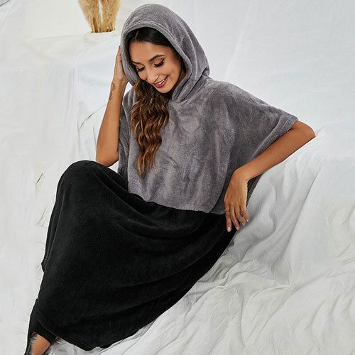 Handdoek Poncho Bad