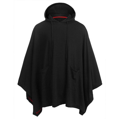 Polyester Poncho met Capuchon