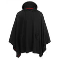 Polyester Poncho met Capuchon