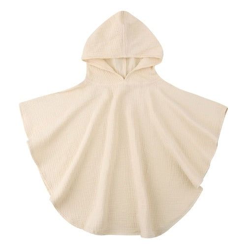 Katoenen Badcape Baby