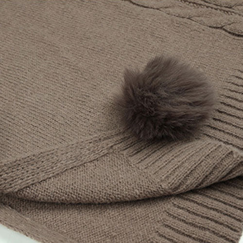 Lange Dames Poncho