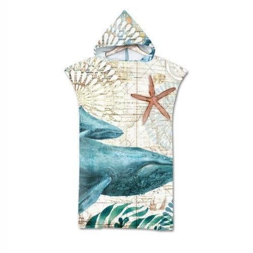 Absorberende Zee Poncho