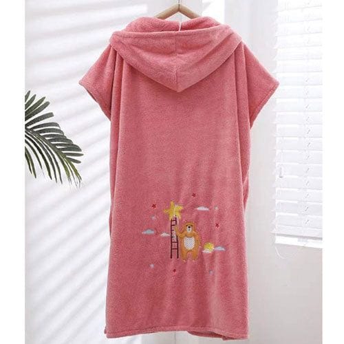 Badjas Poncho Microvezel
