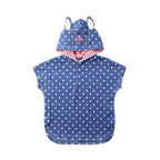 Badponcho Baby Stippen