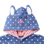 Badponcho Baby Stippen