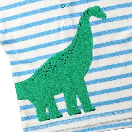 Badponcho Baby Strepen