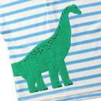 Badponcho Baby Strepen