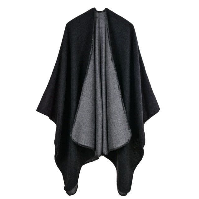 Chique Winter Dames Poncho